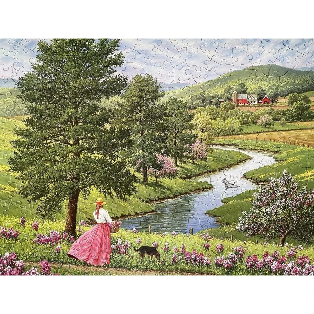 300 Piece Puzzle Bits and Pieces Flight of Fancy Complete Pre-Owned Jigsaw